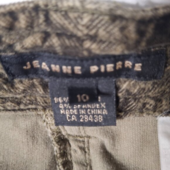 Jeanne Pierre Vintage Y2K Boho Hippie Festival Flared Paisley Corduroy Velvet - Picture 15 of 15